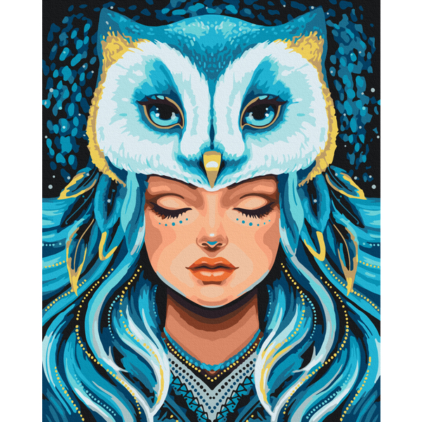 Картина по номерам Авторські колекції - Душа Совы © Polina Skurykhina