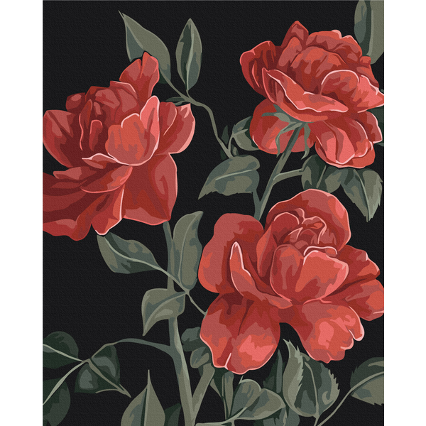 Картина по номерам Авторські колекції - Червоне серце саду © LUNATART