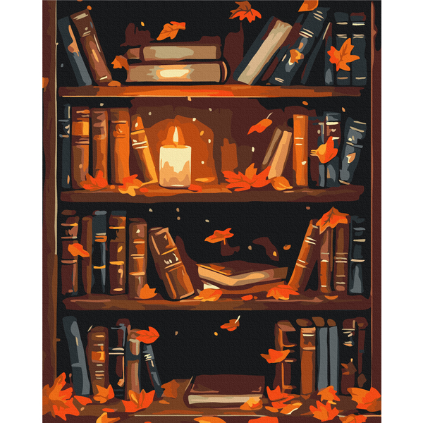 Картина по номерам Натюрморти - Осіння поличка