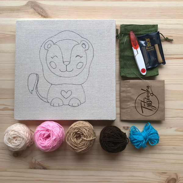 Набори для килимової вишивки - Набір для килимової вишивки 