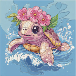 Черепаха в веночке