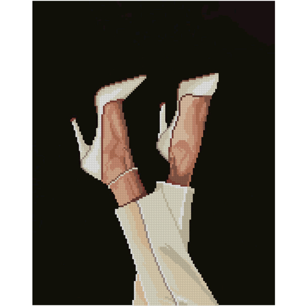 Алмазная мозаика BLACK 40x50 5D - Шаг к успеху