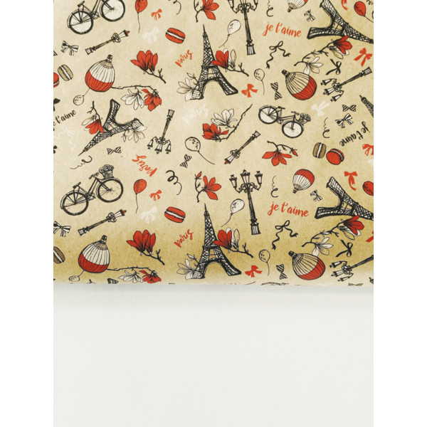 Подарункове упакування - Подарункове упакування Подорож Францією 30х40