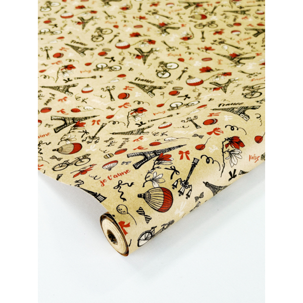 Подарункове упакування - Подарункове упакування Подорож Францією 50х60