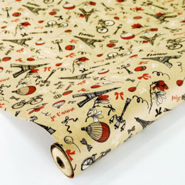 Подарункове упакування Подорож Францією 60х80