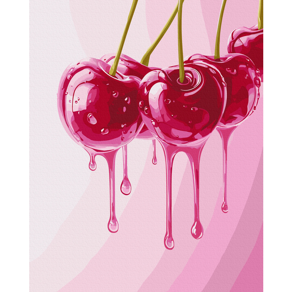 Картина по номерам Натюрморти - Солодка вишня