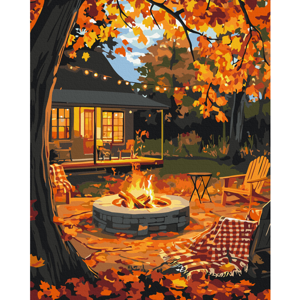 Картина по номерам Природа - Осіння естетика