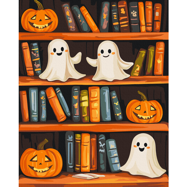 Картина по номерам Для дітей - Веселий Хелловін