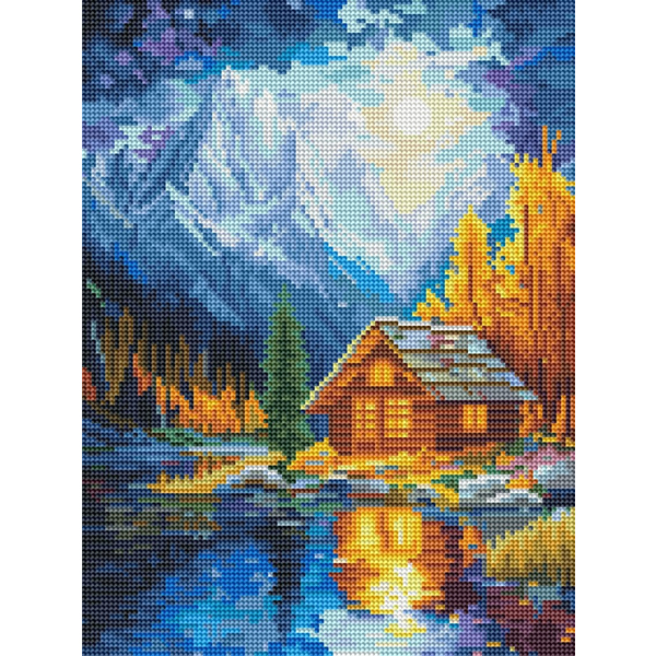 Алмазна мозаїка BLACK 30х40 - Місячний вечір