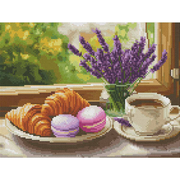 Алмазна мозаїка BLACK 30х40 - Сладкий завтрак