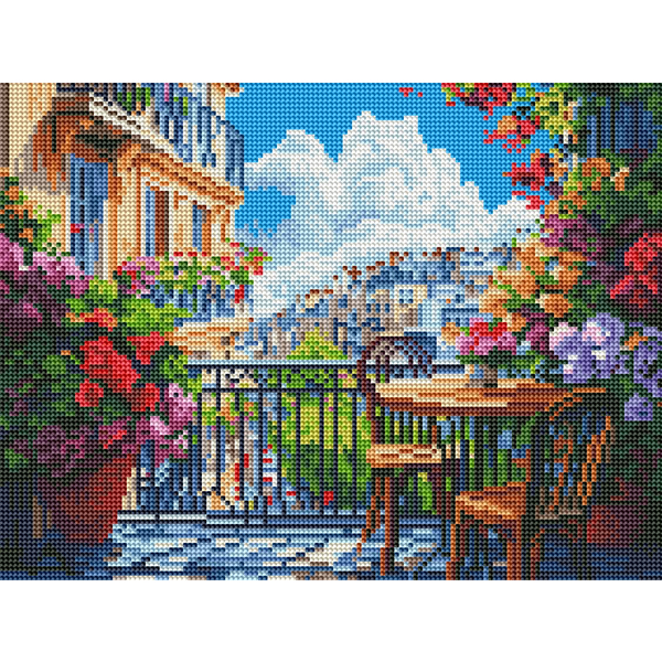 Алмазна мозаїка BLACK 30х40 - Уютное место