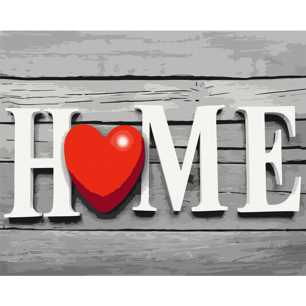 Картина по номерам Картини під клієнтів B2B - Home, home, home