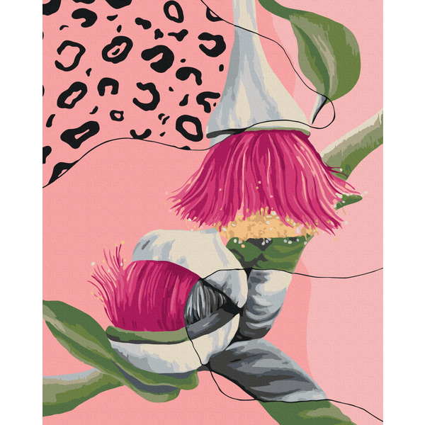 Картина по номерам Авторські колекції - Флора в леопарді © Катерина Савич