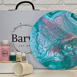 Набір для живопису флюїд арт 