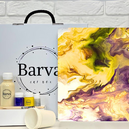 Набір для живопису флюїд арт 