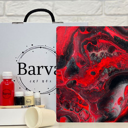 Набір для живопису флюїд арт 