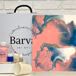 Набір для живопису флюїд арт 