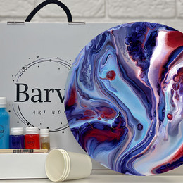 Набір для живопису флюїд арт 