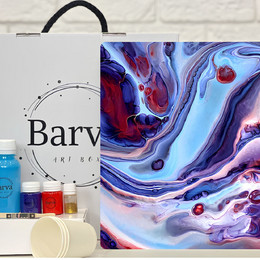 Набір для живопису флюїд арт 