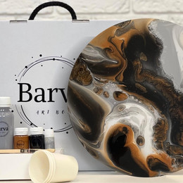 Набір для живопису флюїд арт 