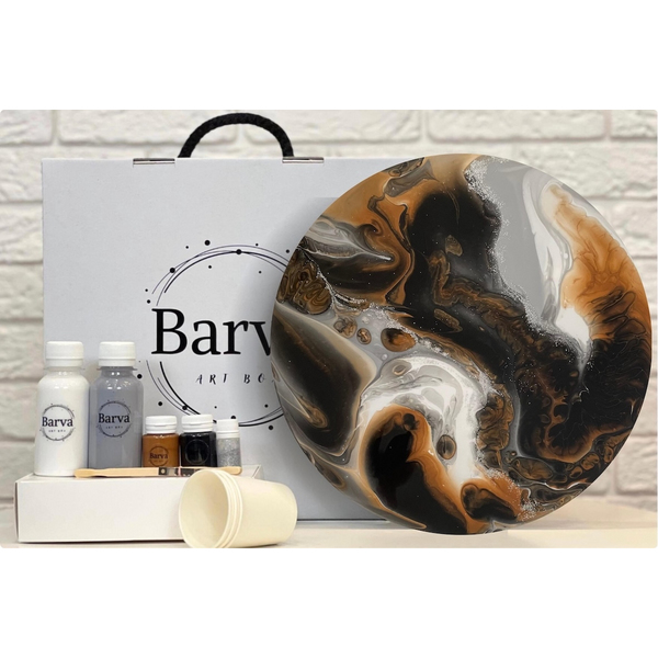 Набір для живопису флюїд арт - Набір для живопису флюїд арт 