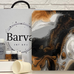 Набір для живопису флюїд арт 