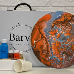 Набір для живопису флюїд арт 