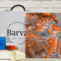 Набір для живопису флюїд арт 