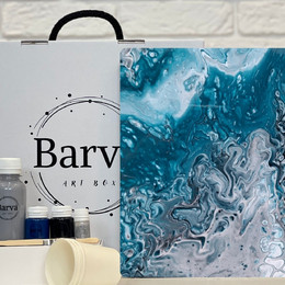 Набір для живопису флюїд арт 