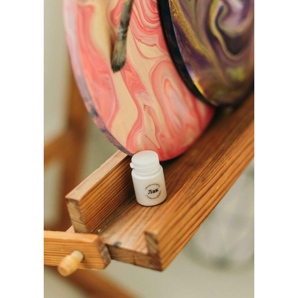 Набір для живопису флюїд арт - Захисний лак для покриття картин – фінішне покриття, 20 мл (+ спонж у комплекті) 