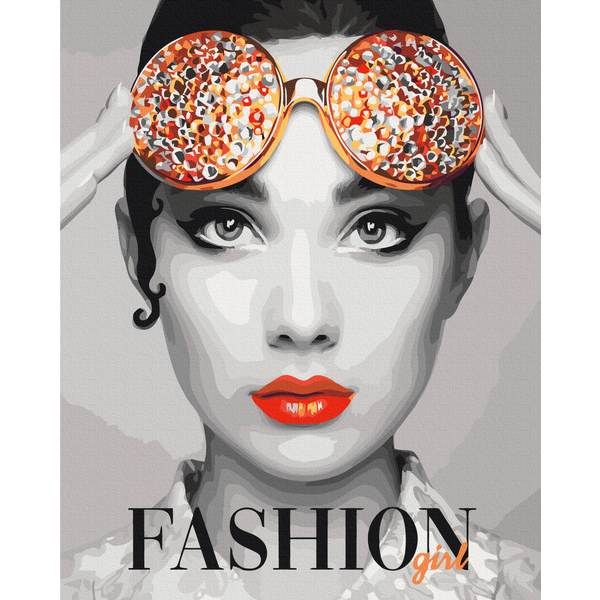 Картина по номерам Картини під клієнтів B2B - Fashion Girl