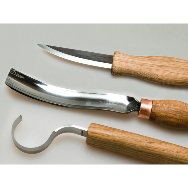 Набори для різьблення - Набор для резьбы ложками с долотом для резьбы по дереву