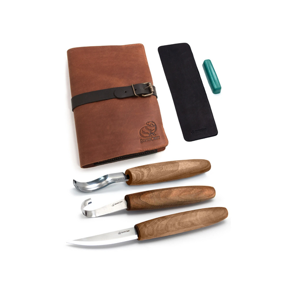 Набори для різьблення - Набор ложек для резьбы премиум