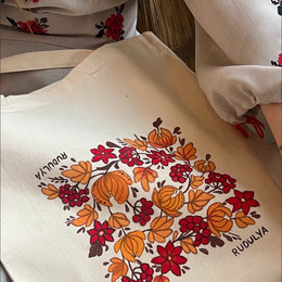 Набір для розпису шопера «Петриківський кольоровий»