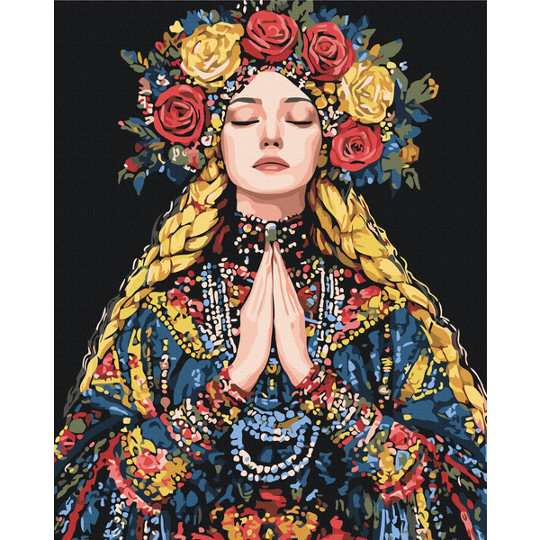 Картина по номерам Люди на картинах - Keeper of traditions