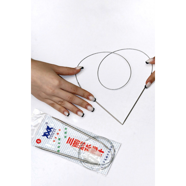 Аксесуари для в'язання - Кругові спиці 80 см (2,63 мм)