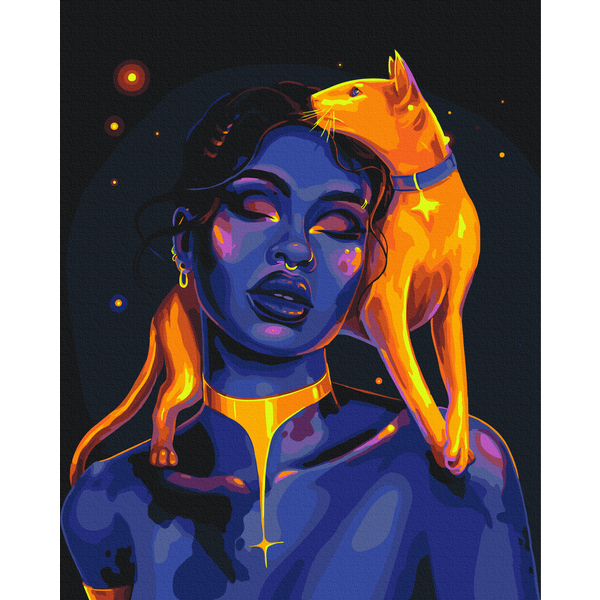 Картина по номерам Авторські колекції - Внутренний зверь © Соломия Ковальчук