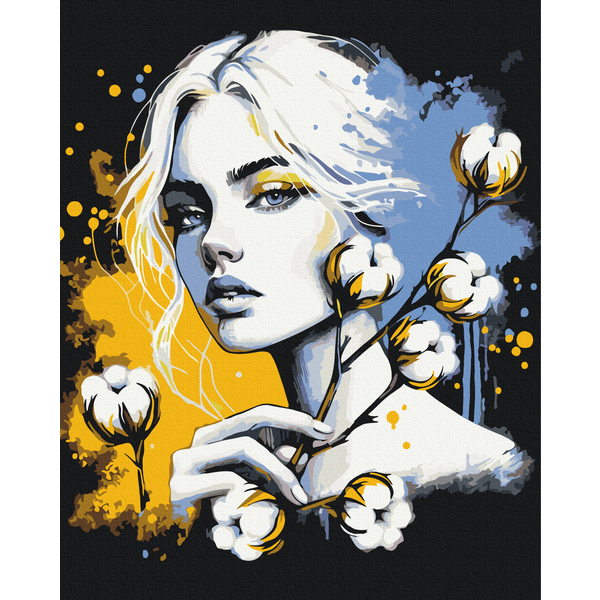 Картина по номерам Авторські колекції - Квітка сили © Анна Грицюк