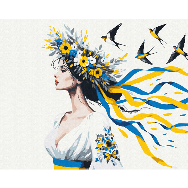 Картина по номерам Авторські колекції - Вітер свободи © Анна Грицюк