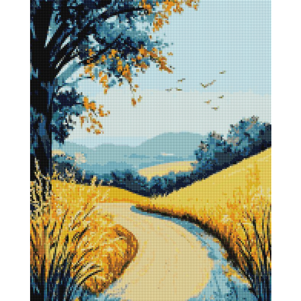 Алмазна мозаїка 40х50 - Польова дорога