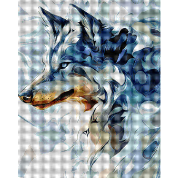 Алмазна мозаїка 40х50 - Взгляд волка