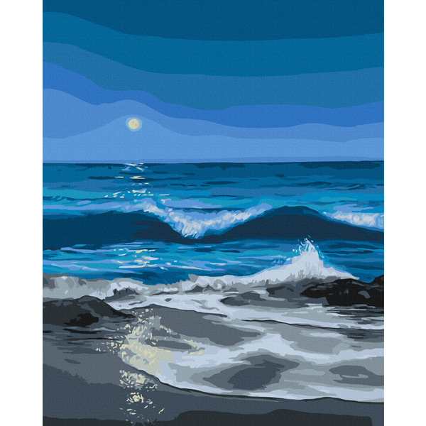 Картина по номерам Авторські колекції - Сиреневый вечер © Инна Шевякова