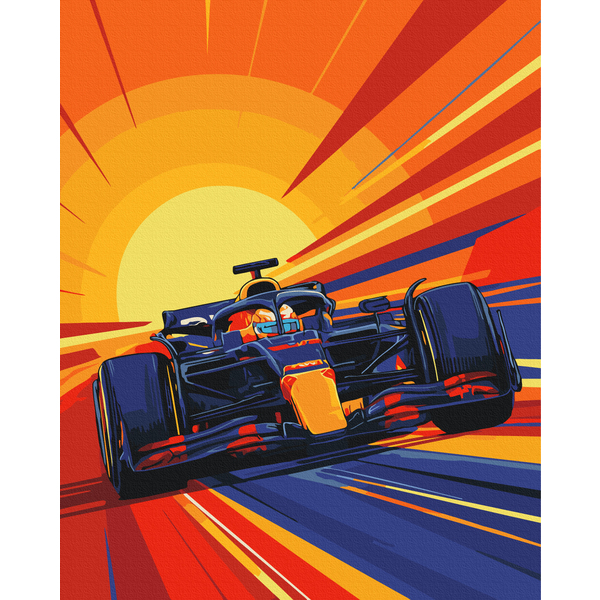 Картина по номерам Кораблі, автомобілі та літаки - Яркая победа