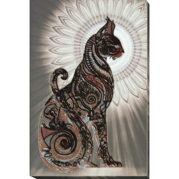 Набори для вишивки бісером -  Баст в ночі