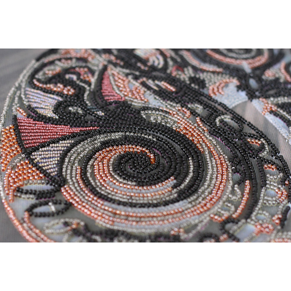 Набори для вишивки бісером -  Баст в ночі