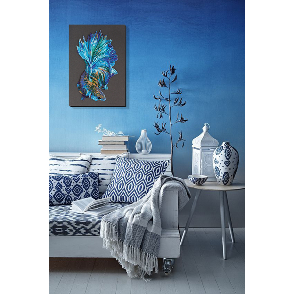 Набори для вишивки бісером - Синє золото