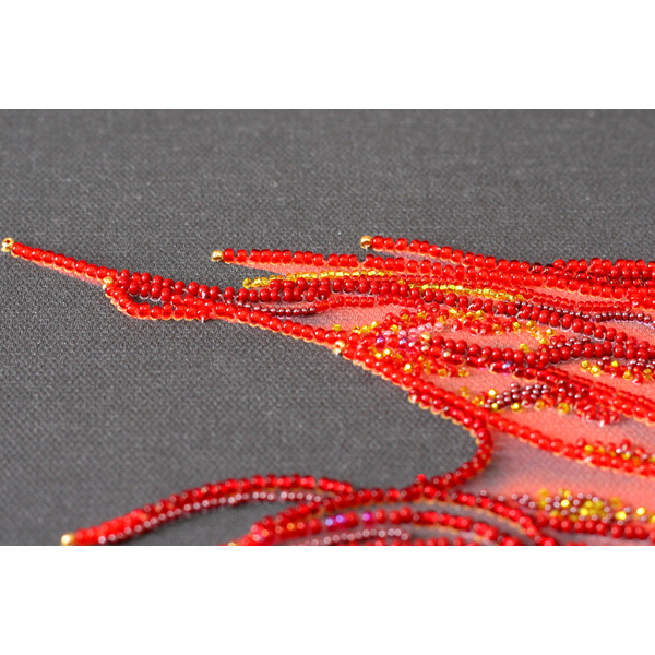 Набори для вишивки бісером - Червоне золото