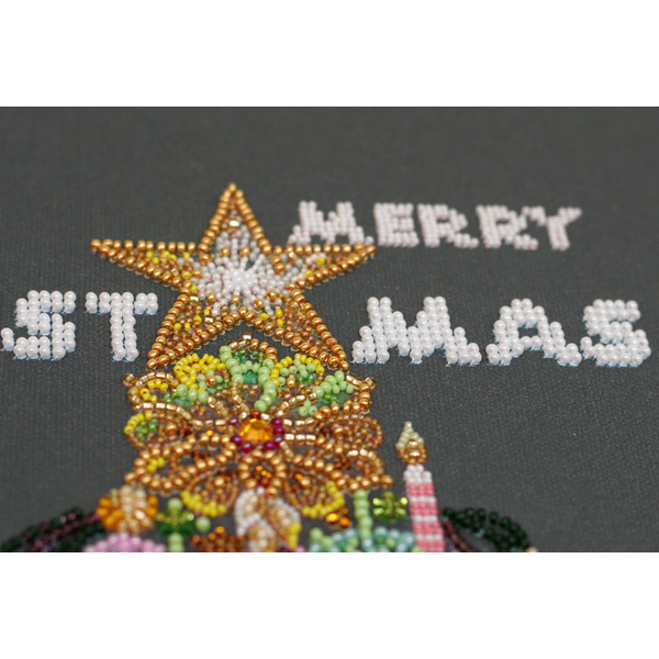 Набори для вишивки бісером - Золоті вогники