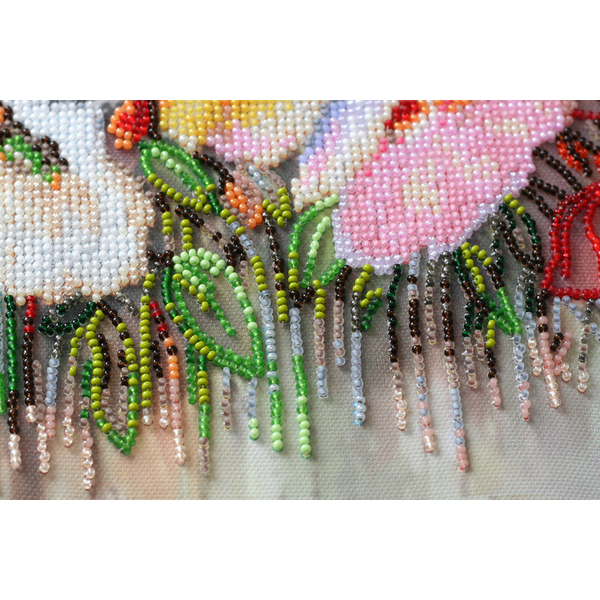 Набори для вишивки бісером - Ніжні квіти