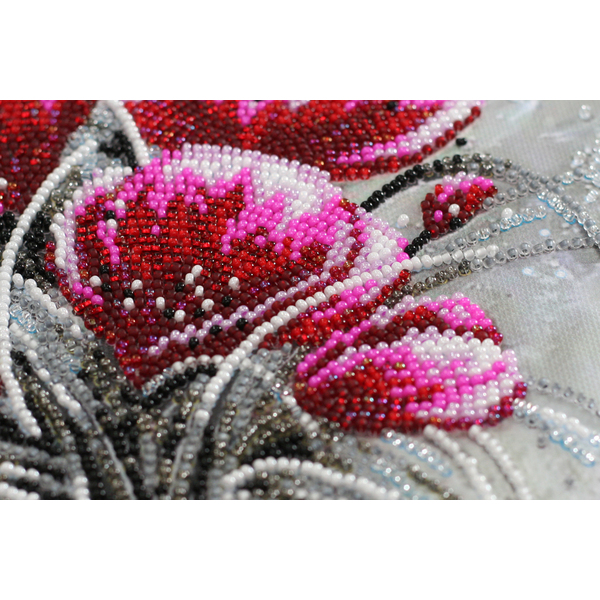 Набори для вишивки бісером - Червоний смарагд